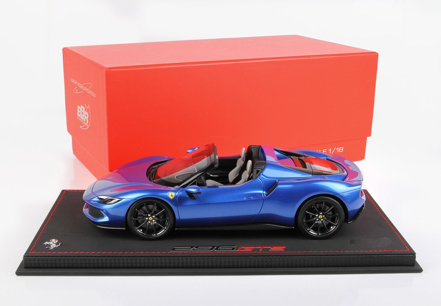 BBR 1/18 Ferrari 296 GTS Rancing blue limited 296pcs