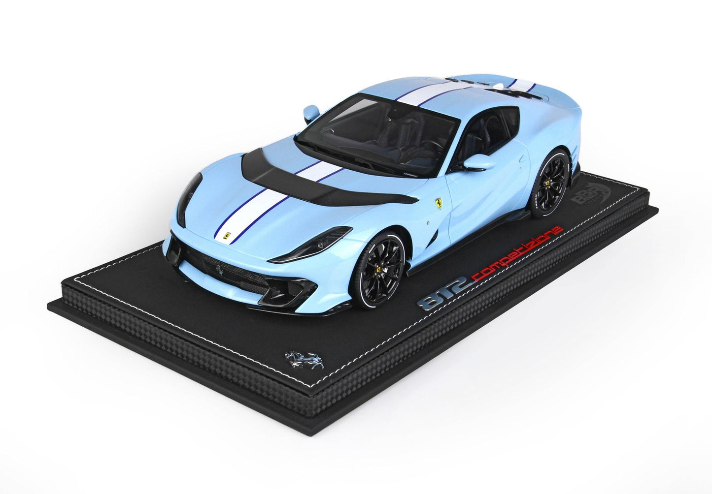 BBR 1/18 Ferrari 812 Competizione 2021 Gloss Azzurro La Plata -23 pieces limited