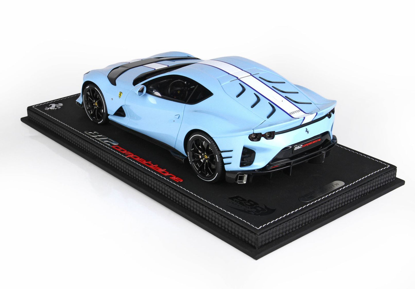 BBR 1/18 Ferrari 812 Competizione 2021 Gloss Azzurro La Plata -23 pieces limited