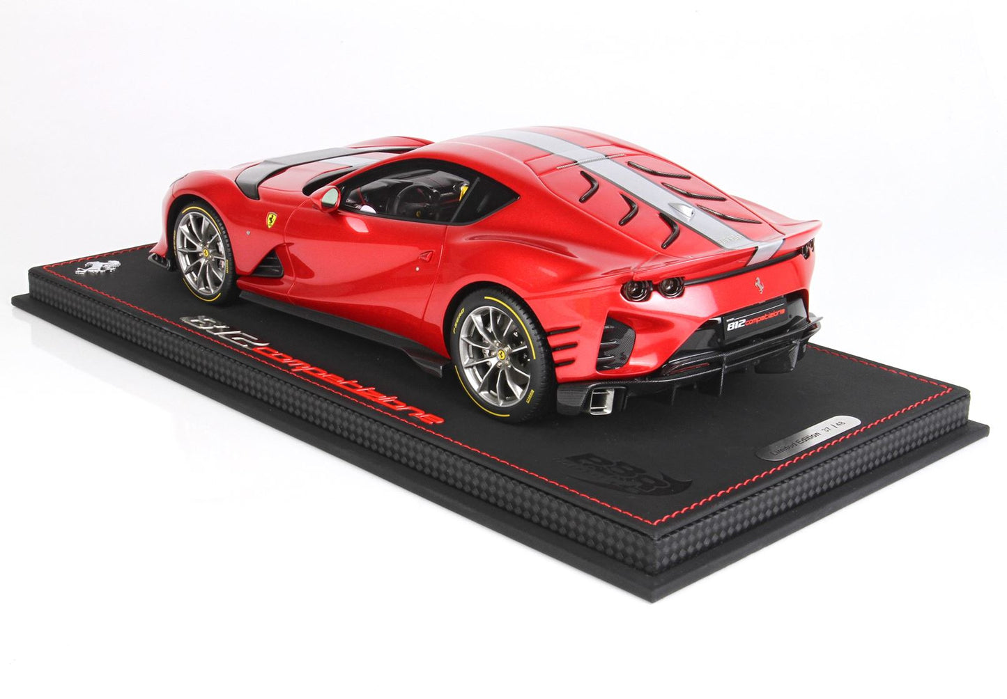 BBR 1/18 Ferrari 812 Competizione 2021-Metallic Red Imola- Limited 48pcs
