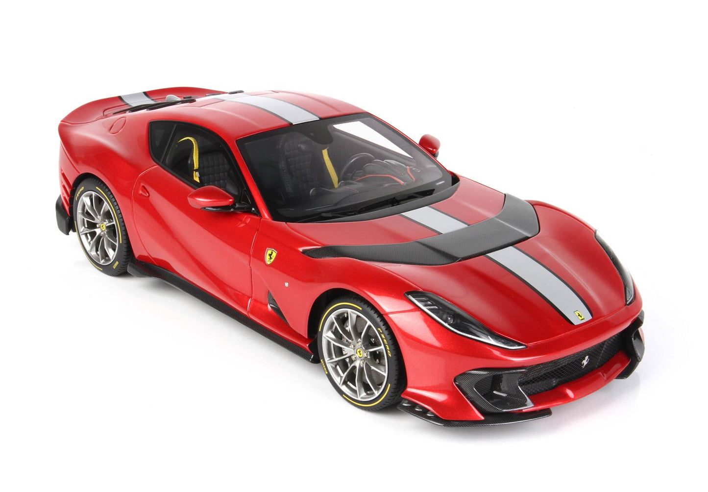 BBR 1/18 Ferrari 812 Competizione 2021-Metallic Red Imola- Limited 48pcs