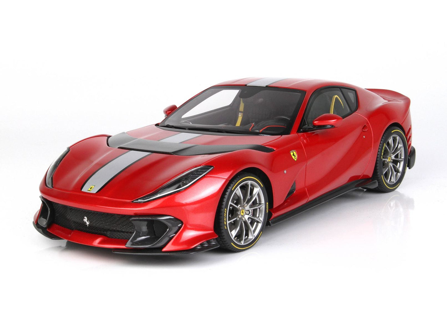 BBR 1/18 Ferrari 812 Competizione 2021-Metallic Red Imola- Limited 48pcs