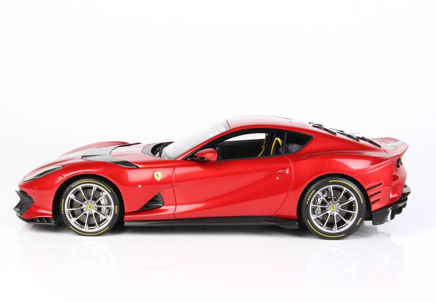 BBR 1/18 Ferrari 812 Competizione 2021-Metallic Red Imola- Limited 48pcs
