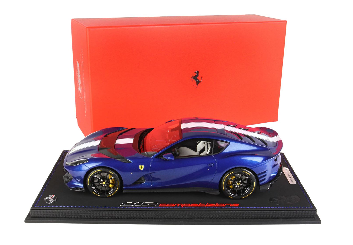 BBR 1/18 Ferrari 812 Competizione 2021 Blue Tour De France- Limited 20pcs