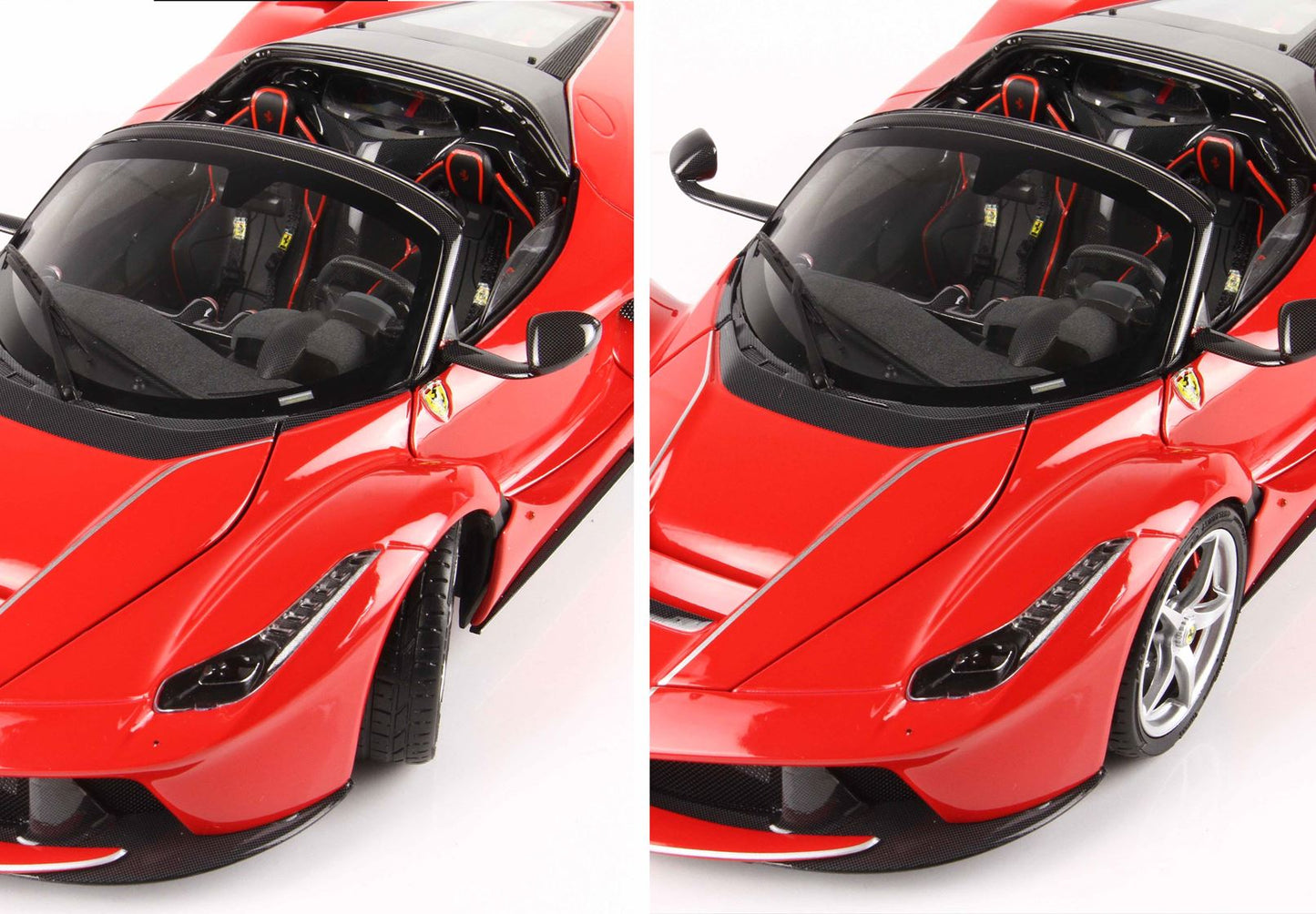 BBR 1/18 Ferrari LaFerrari APERTA Rosso Corsa 322 Diecast