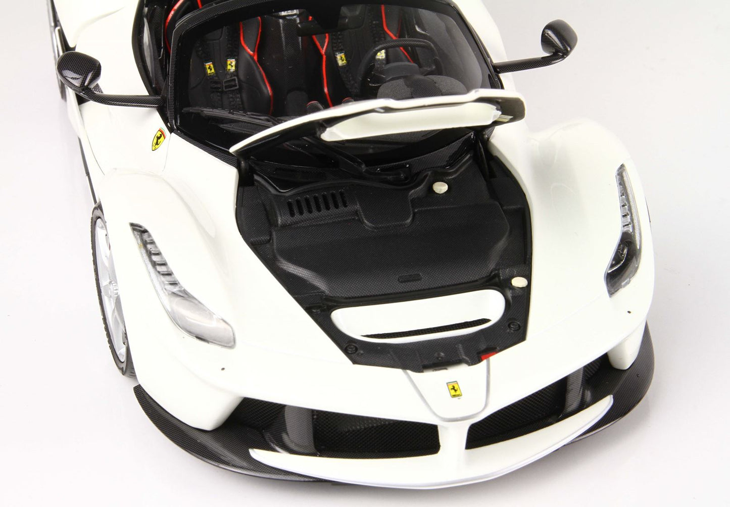 BBR 1/18 Ferrari LaFerrari APERTA Metallic Italian White Diecast