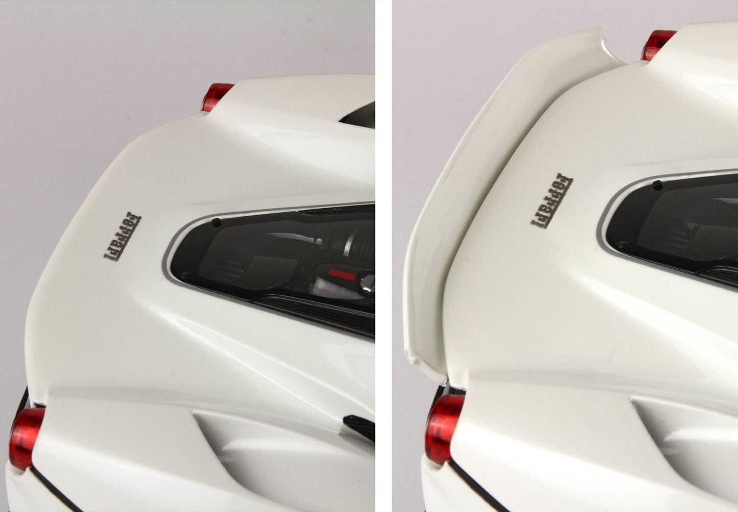 BBR 1/18 Ferrari LaFerrari APERTA Metallic Italian White Diecast