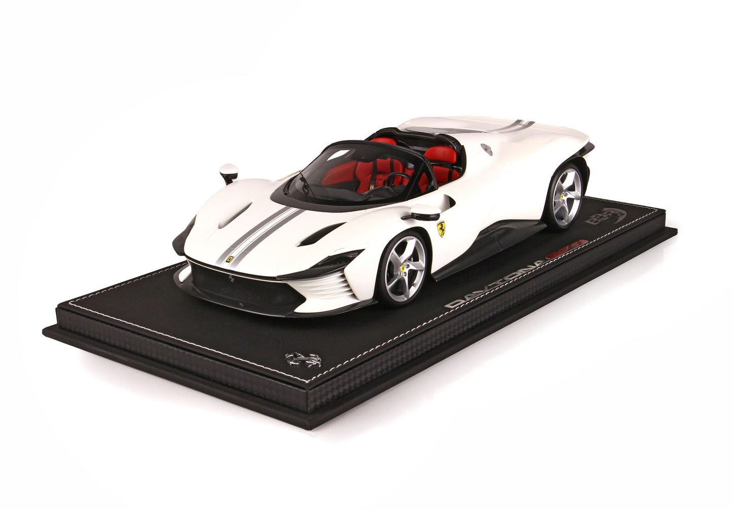BBR 1/18 Ferrari Daytona SP3 Icona Met Italian White - Limited 360pcs