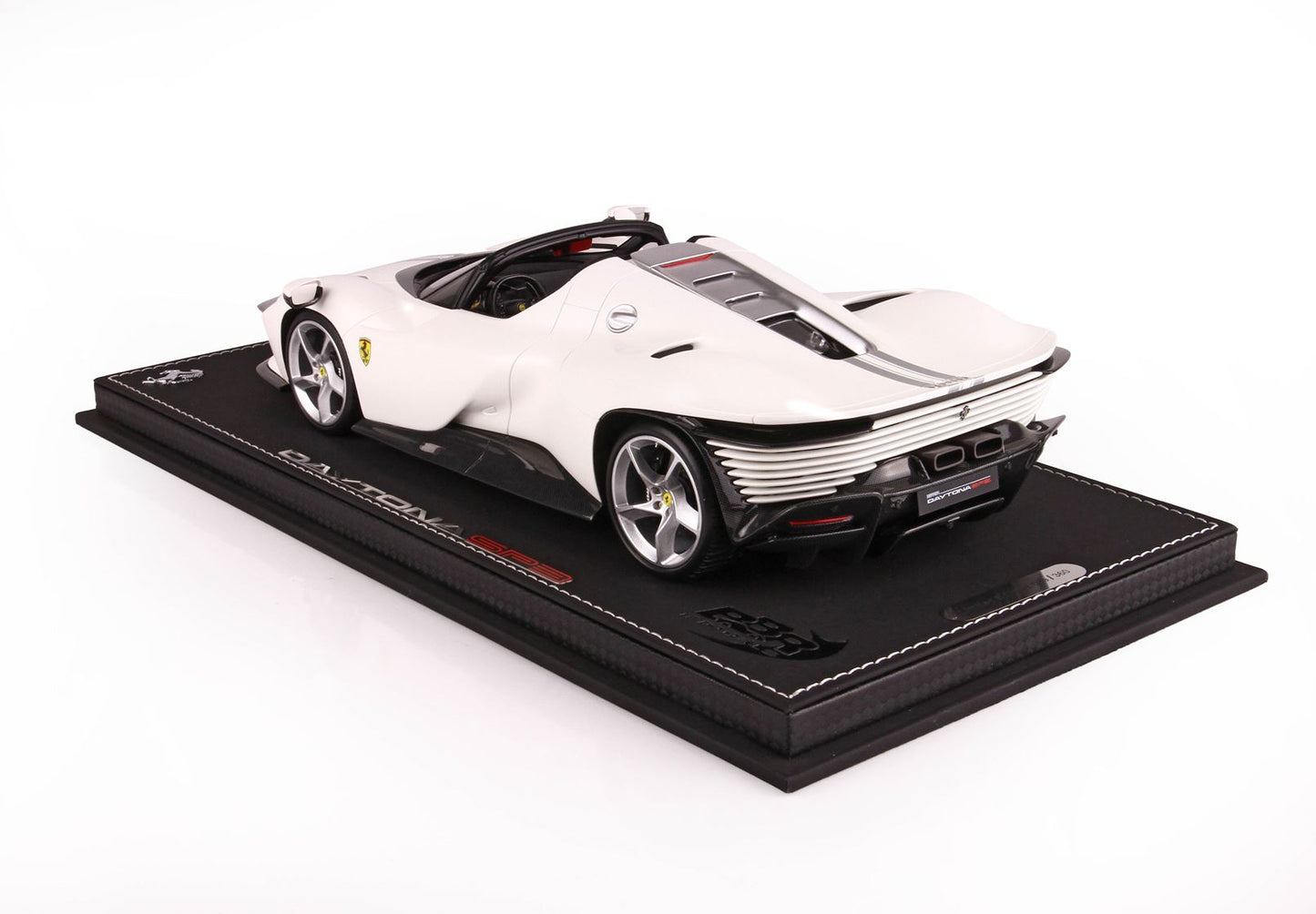 BBR 1/18 Ferrari Daytona SP3 Icona Met Italian White - Limited 360pcs
