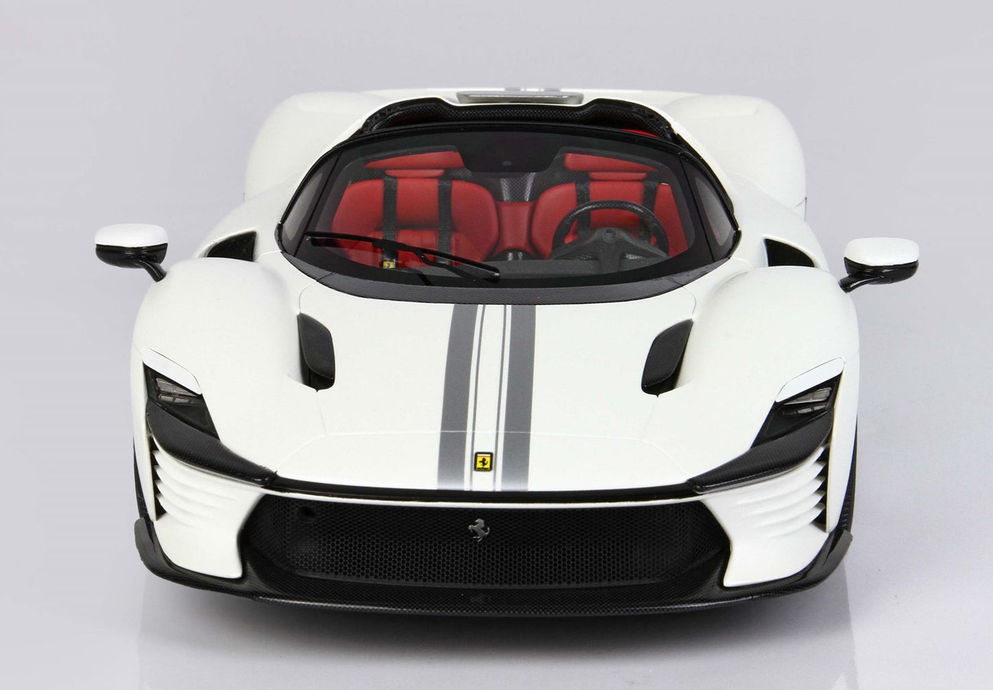 BBR 1/18 Ferrari Daytona SP3 Icona Met Italian White - Limited 360pcs