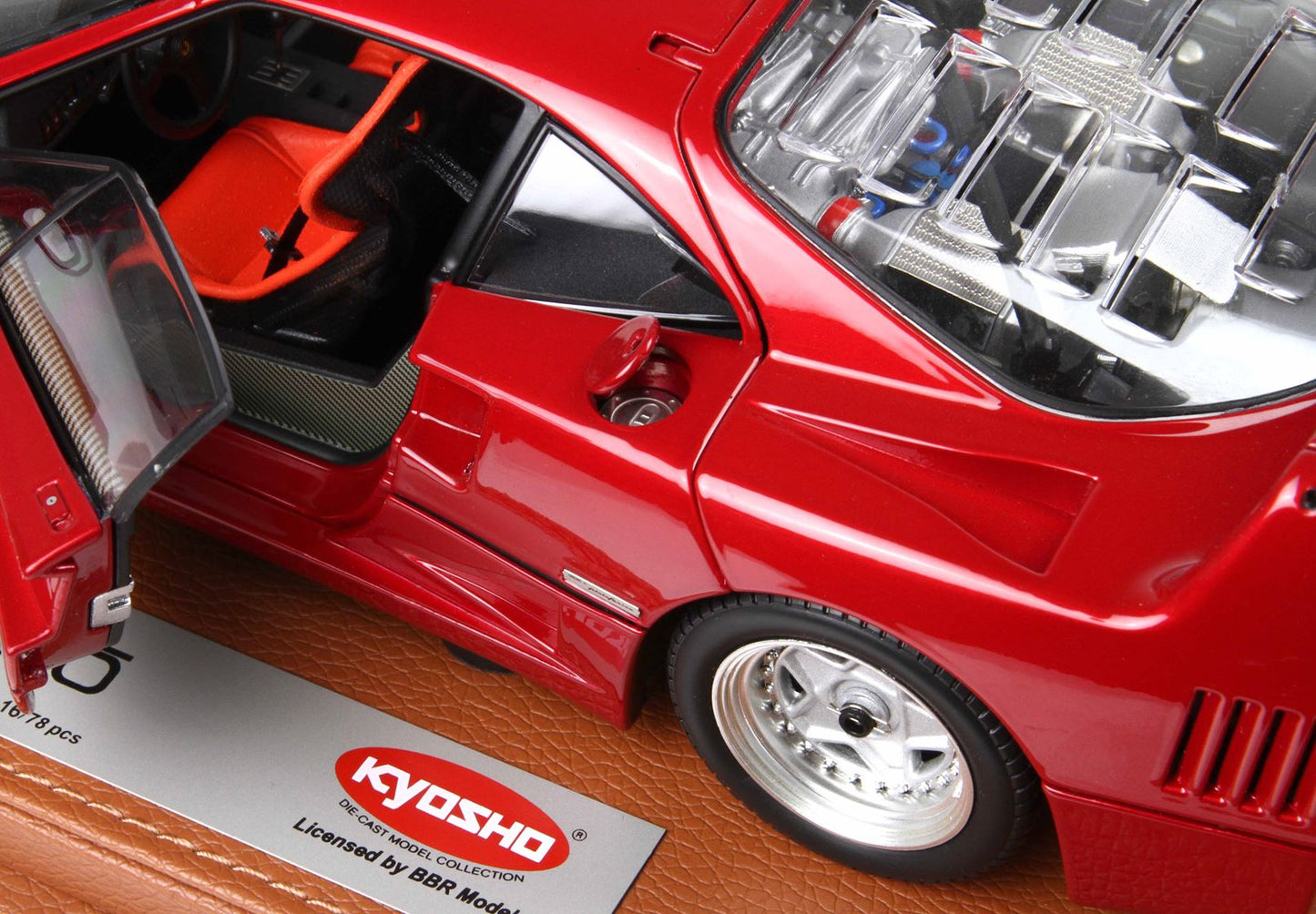 BBR 1/18 Ferrari F40 Metallic Red BBR-Kyosho
