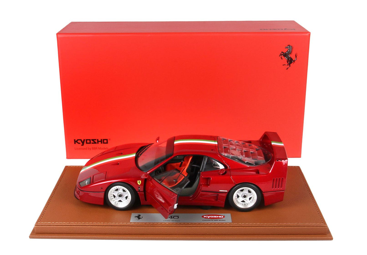 BBR 1/18 Ferrari F40 Metallic Red BBR-Kyosho