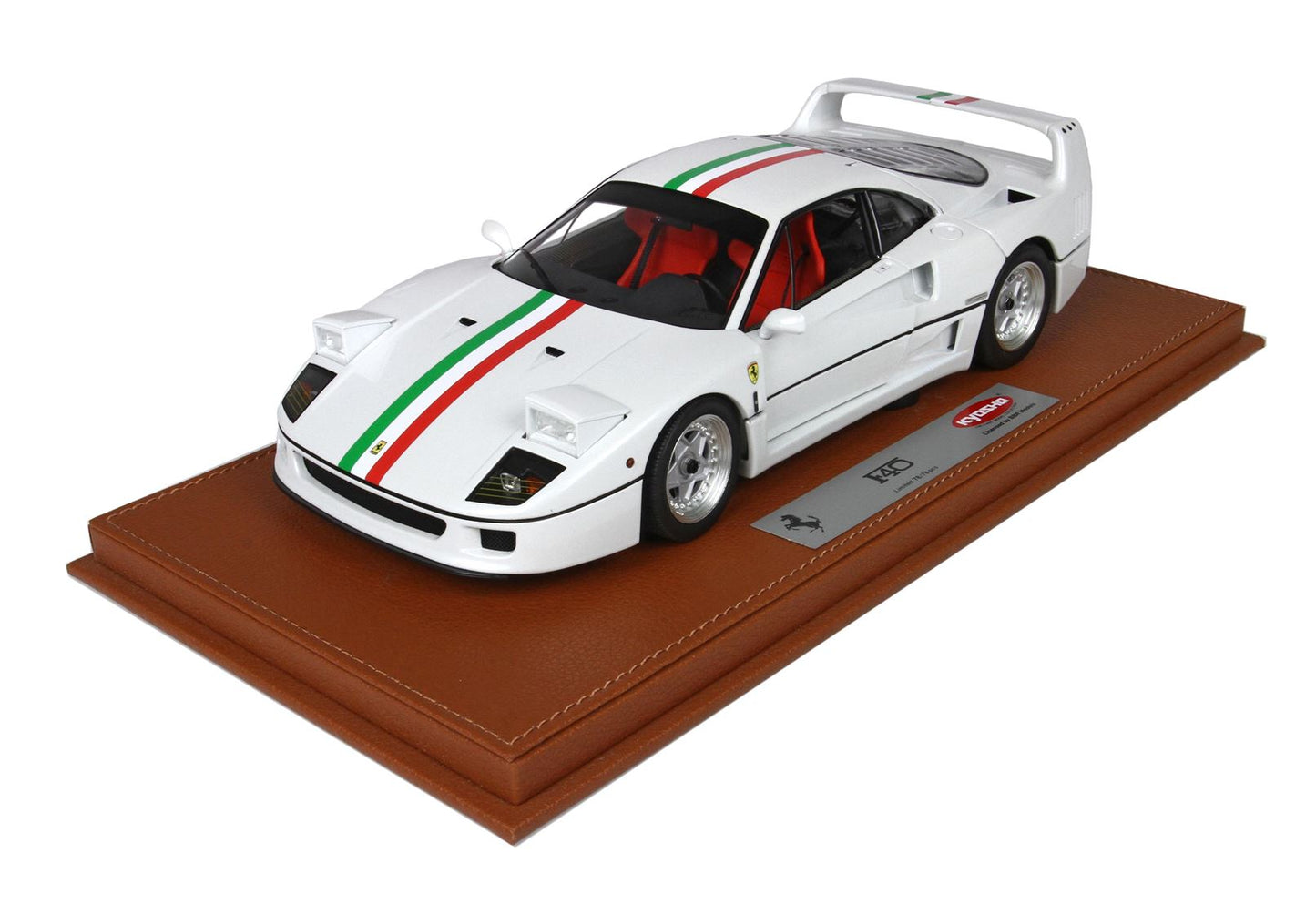 BBR 1/18 Ferrari F40 Metallic White BBR-Kyosho