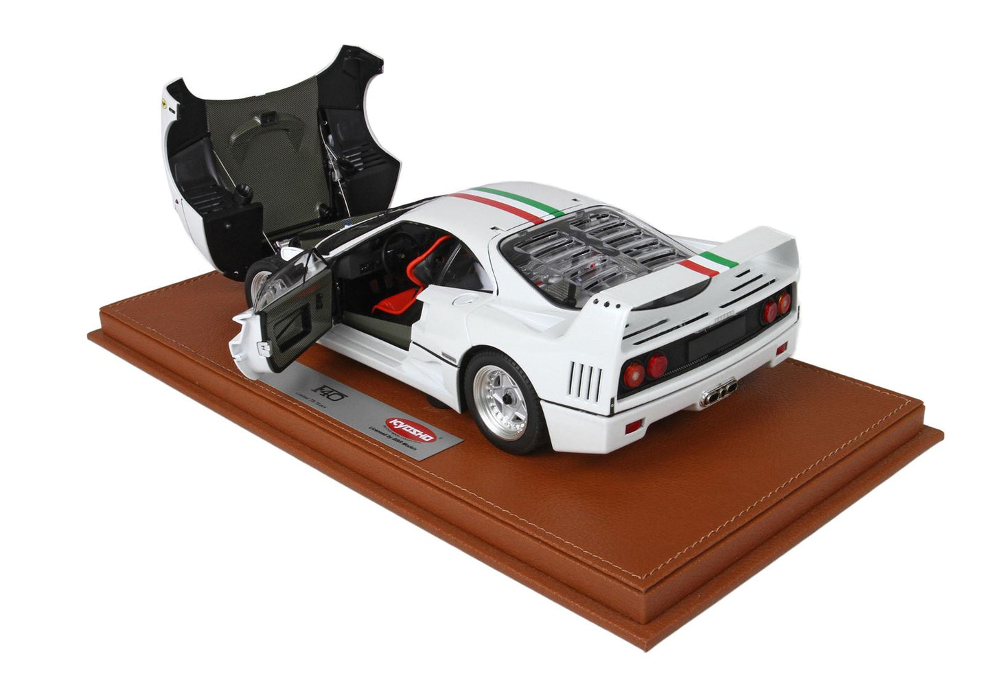 BBR 1/18 Ferrari F40 Metallic White BBR-Kyosho