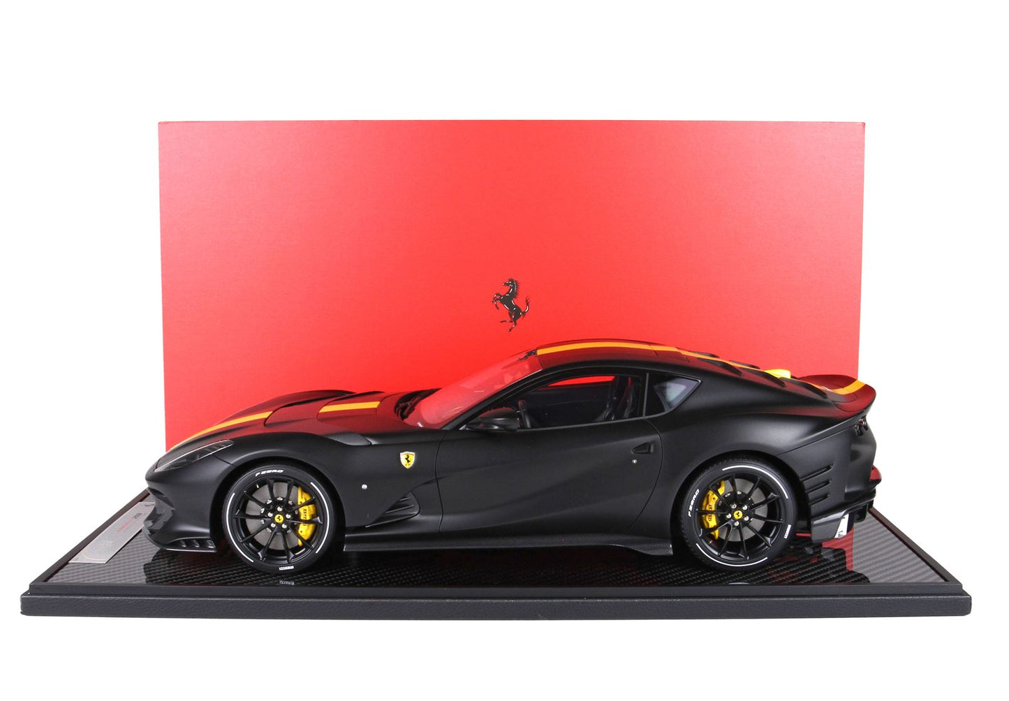 BBR 1/12 Ferrari 812 Competizione Matt Black -Limited 5pcs