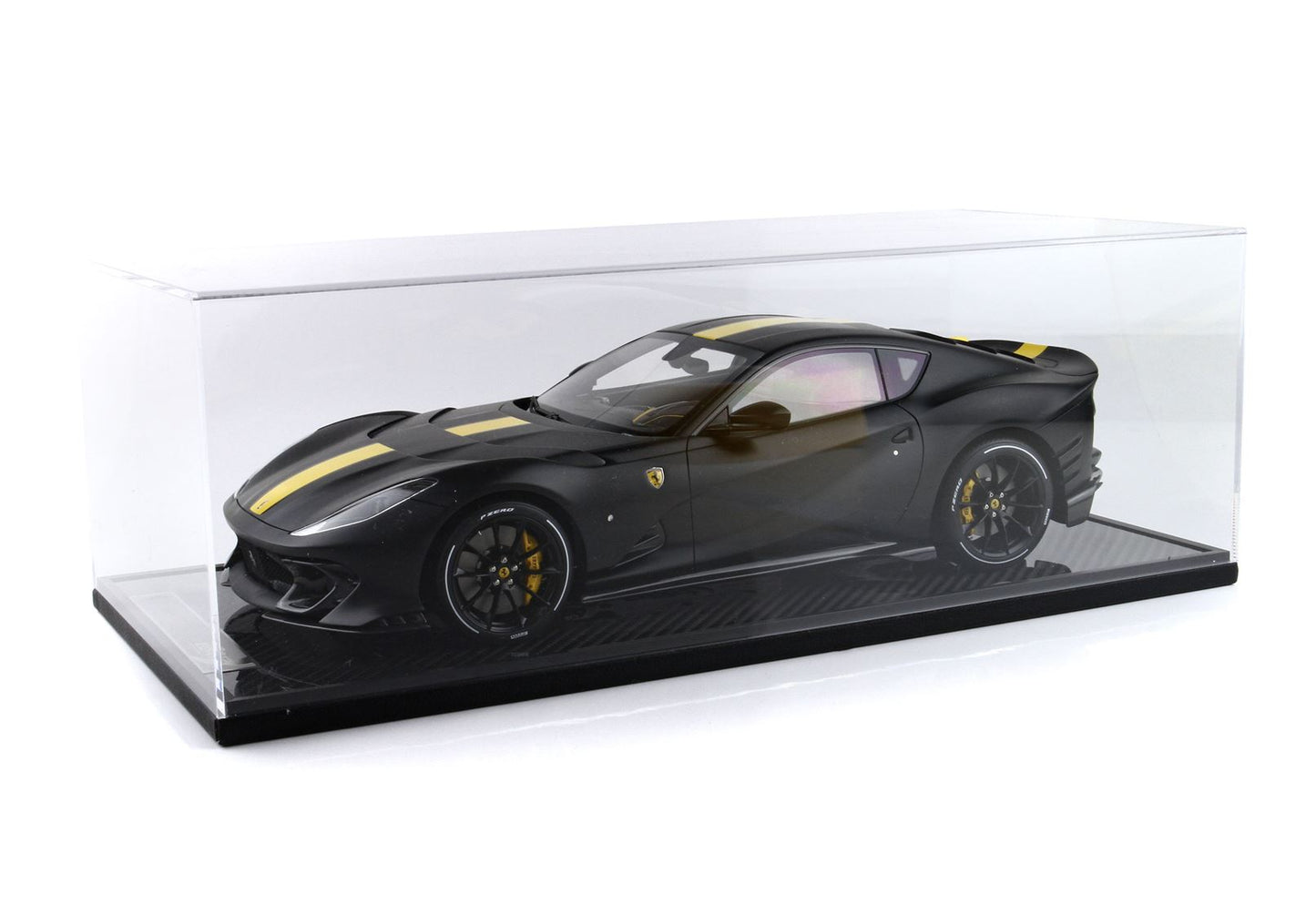 BBR 1/12 Ferrari 812 Competizione Matt Black -Limited 5pcs