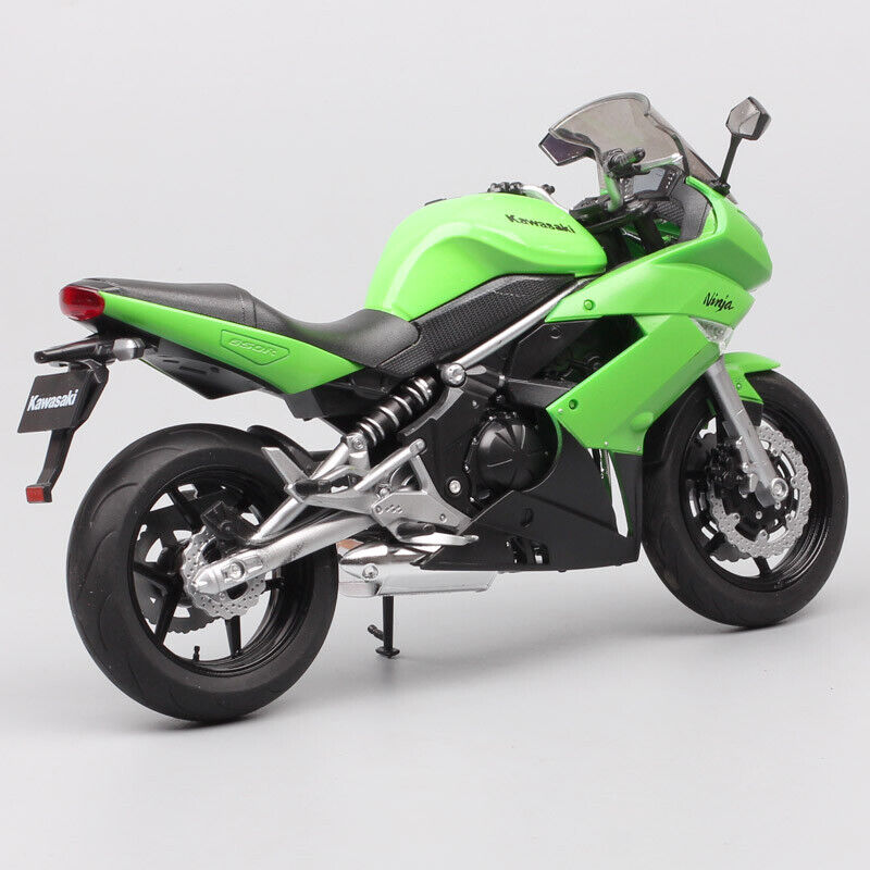 1/10 Welly Kawasaki Ninja 650R Motorcycle Model Touring Racing Bike Toy