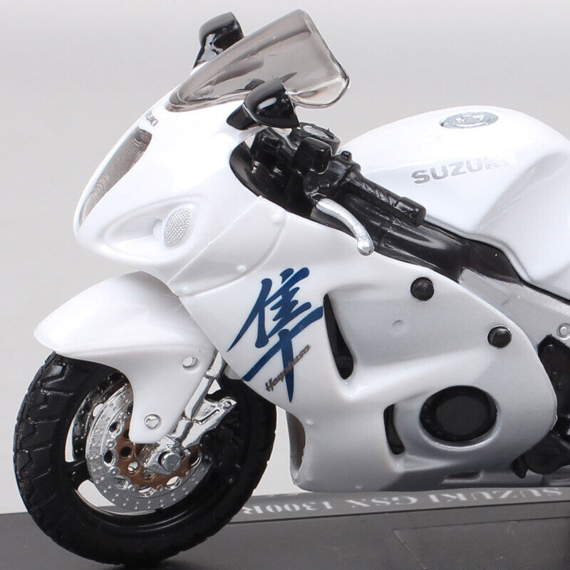 1/18 Scale Maisto Suzuki GSX 1300R Hayabusa Diecast Model Motorcycle