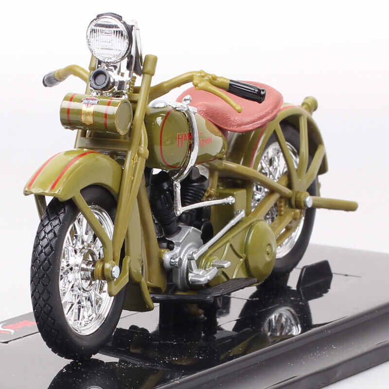 1/18 Scale Maisto 1928 Harley Davidson JDH Twin Cam Diecast Toy Motorcycle Model