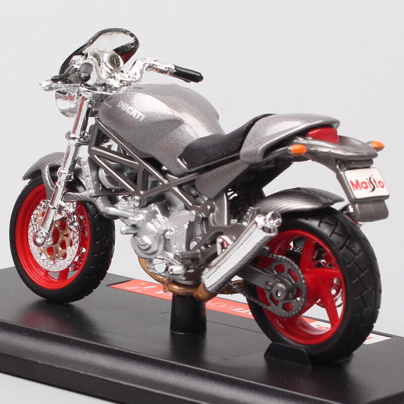 1/18 Maisto Ducati Monster S4 Zegna motorcycle muscle bike Diecast model toy