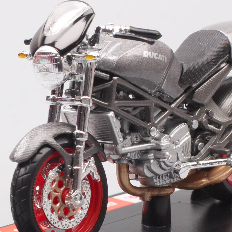 1/18 Maisto Ducati Monster S4 Zegna motorcycle muscle bike Diecast model toy