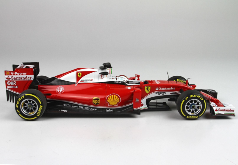 BBR 1/18 FERRARI F1 SF16-H SCUDERIA FERRARI AUSTRALIAN GP 2016 VETTEL 1/18 Scale New!