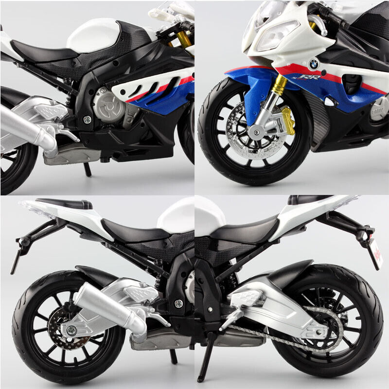Maisto Assembly line 1/12 scale BMW S1000RR bike Diecast motorcycle model DIY