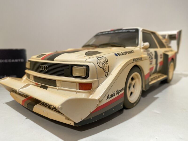 CMR 1/18 AUDI S1 PIKES PEAK 1987 W. ROHRL "DIRTY VERSION" #1
