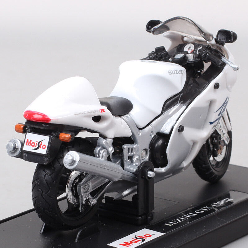 1/18 Scale Maisto Suzuki GSX 1300R Hayabusa Diecast Model Motorcycle