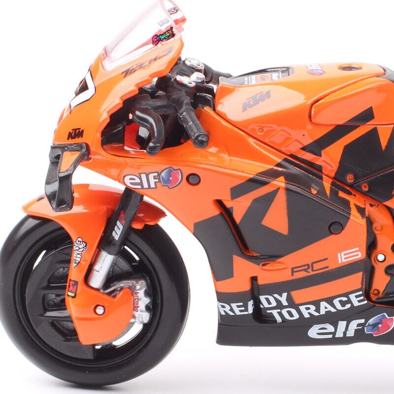 Maisto 1/18 2021 KTM RC16 Racing #27 Iker Lecuona Motorcycle Model GP