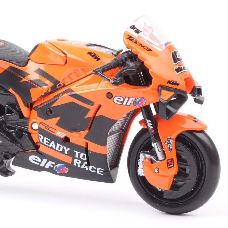 Maisto 1/18 2021 KTM RC16 Racing #9 Danilo Petrucci Motorcycle Model Bike MotoGP