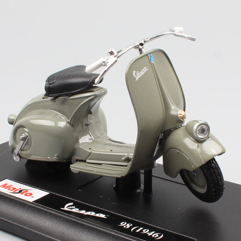 1/18 maisto Piaggio Vespa 98 1946 scooter motorcycle diecast model