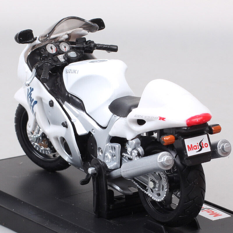 1/18 Scale Maisto Suzuki GSX 1300R Hayabusa Diecast Model Motorcycle