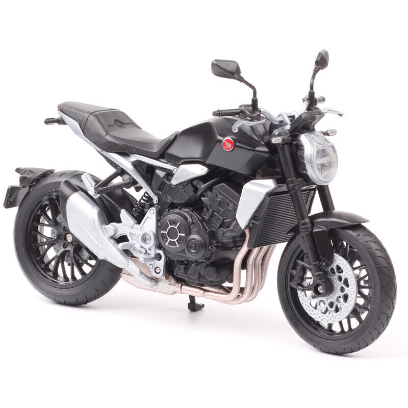 1/12 Welly Honda CB1000R CB Motorcycle Diecast Street Bike Toy Model Black Matte