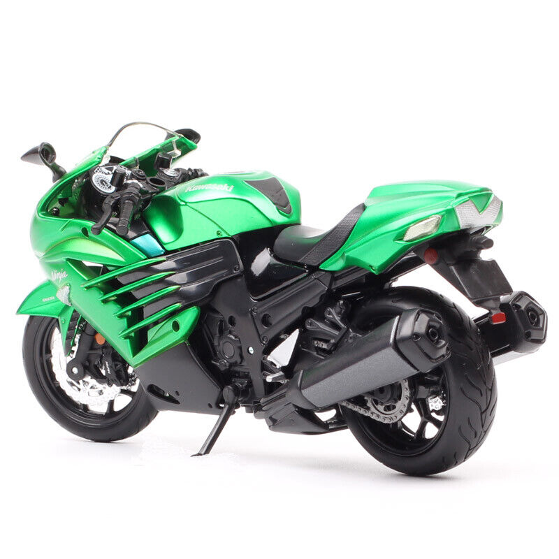 Maisto Assembly line 1/12 scale Kawasaki Ninja ZX-14 Motorcycle model DIY Toys