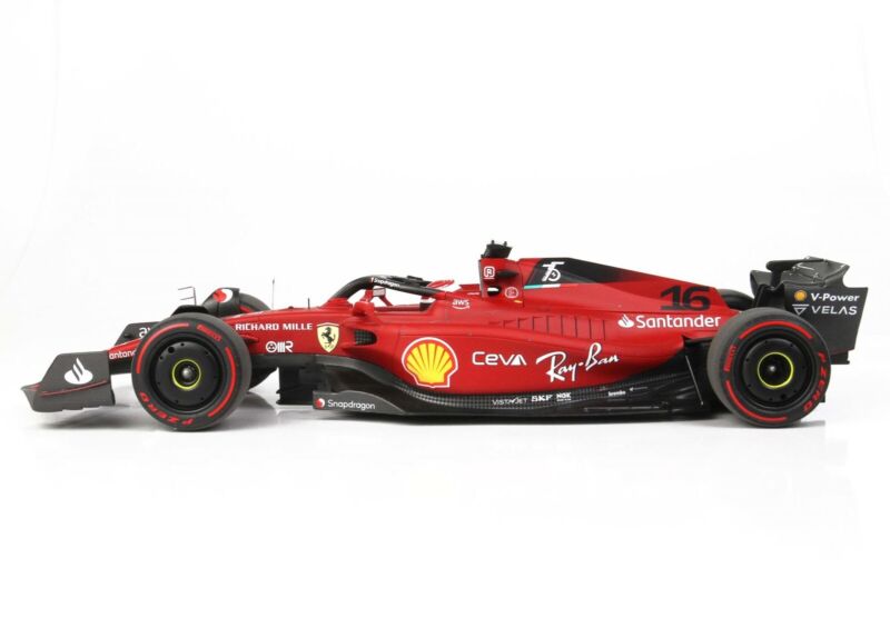1/18 BBR 2022 Ferrari F1-75 Charles Leclerc Diecast Model Car