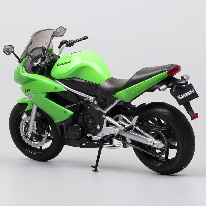 1/10 Welly Kawasaki Ninja 650R Motorcycle Model Touring Racing Bike Toy