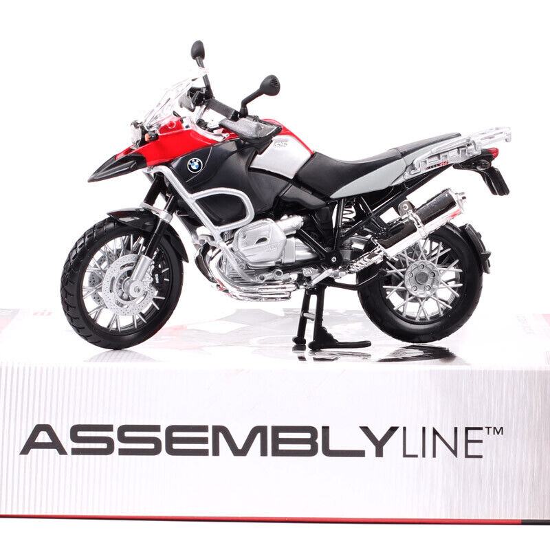 Maisto 1/12 Scale BMW R1200GS DIY Assemble Bike Model Diecast Motorcycle