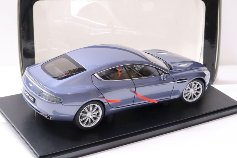 1/18 AUTOart Aston Martin Rapide 2010 Concours Blue Metallic