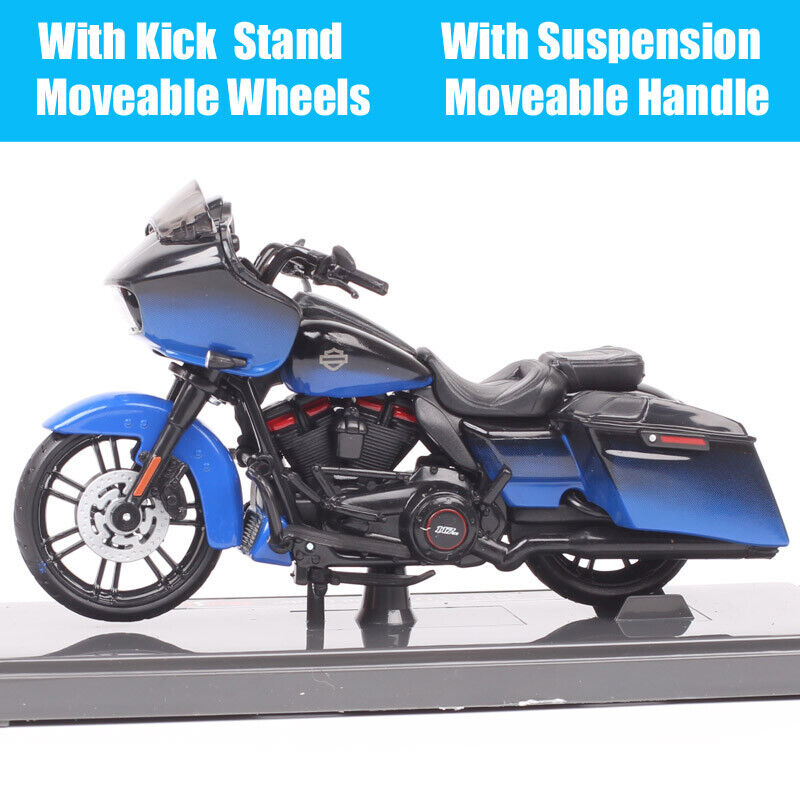 1/18 Maisto 2018 Harley CVO Road Glide Touring Motorcycle Diecast Bike