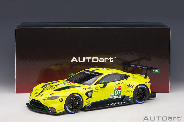 1/18 AUTOart Aston Martin Vantage GTE Le Mans Pro 2018 #97 Yellow 81809