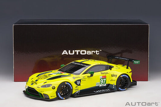1/18 AUTOart Aston Martin Vantage GTE Le Mans Pro 2018 #97 Yellow 81809