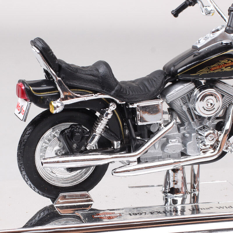 1/18 Maisto 1997 Harley Davidson FXDWG Dyna Wide Glide Model Motorcycle