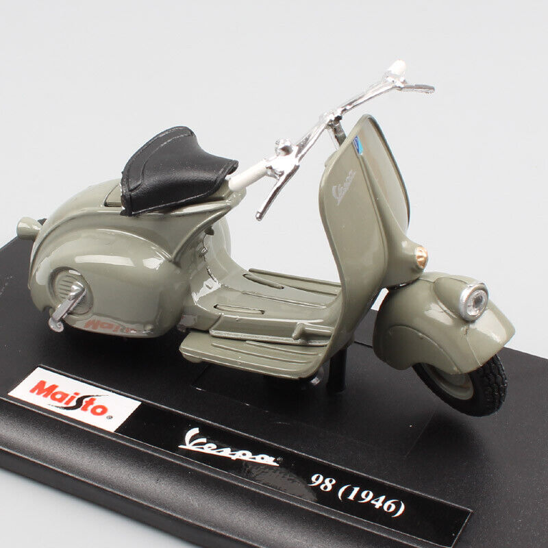 1/18 maisto Piaggio Vespa 98 1946 scooter motorcycle diecast model