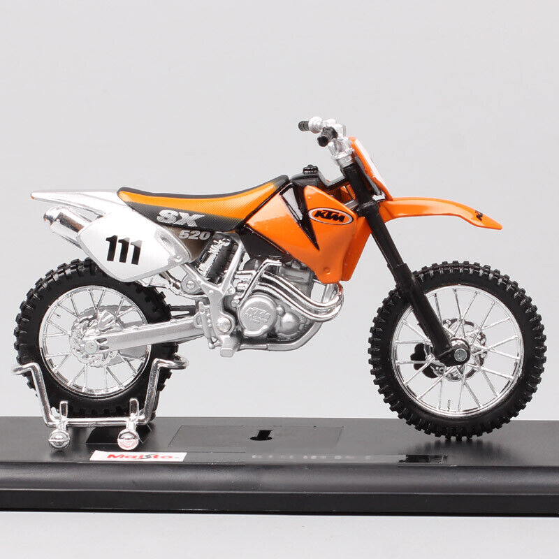 1/18 Maisto KTM 520 SX dirt Motorcycle model bike Motocross Diecasts Toy