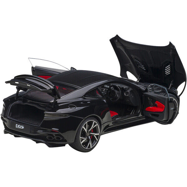 1/18 Autoart Aston Martin DBS Superleggera RHD (Right Hand Drive) Jet Black