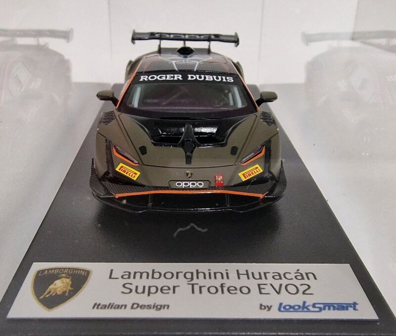 Looksmart 1/43 Model Car For Corsa Lamborghini Huracan Super Trofeo Evo 2021