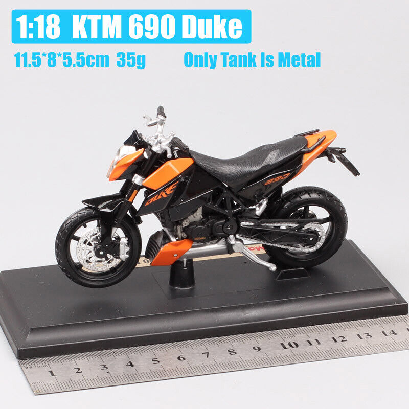 1/18 Maisto KTM 690 duke III Enduro streetfighter scale Motorcycle Diecast model