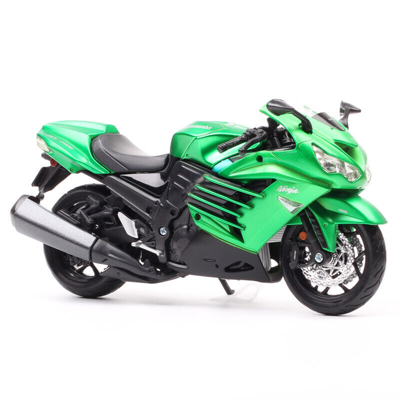 Maisto Assembly line 1/12 scale Kawasaki Ninja ZX-14 Motorcycle model DIY Toys
