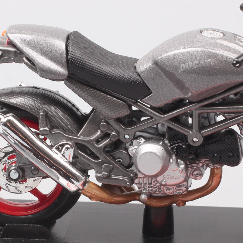 1/18 Maisto Ducati Monster S4 Zegna motorcycle muscle bike Diecast model toy